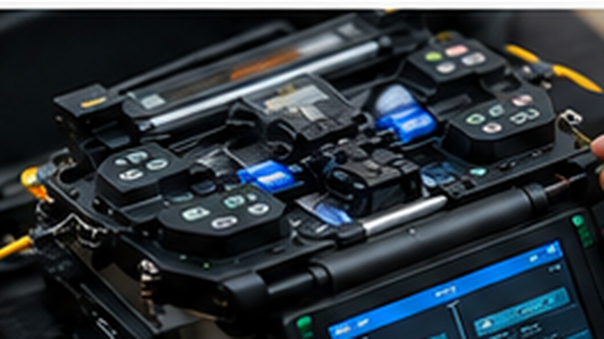 Fiber fusion splicing and testing equipment