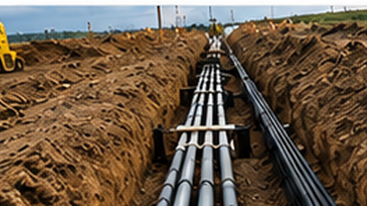 Underground conduit and fiber placement